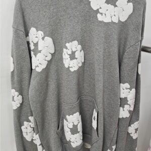 Gray Denim Tears Hoodie
